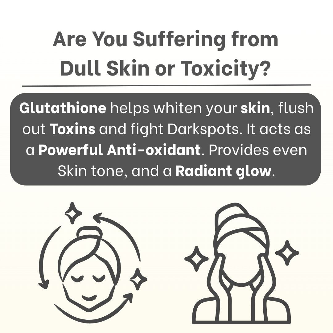 Zoomer Health Glutathione 500mg | Skin Brightening & Detox Support