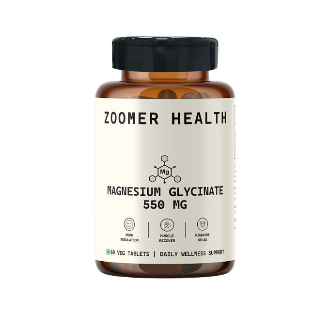 Zoomer Health Magnesium Glycinate 500 MG