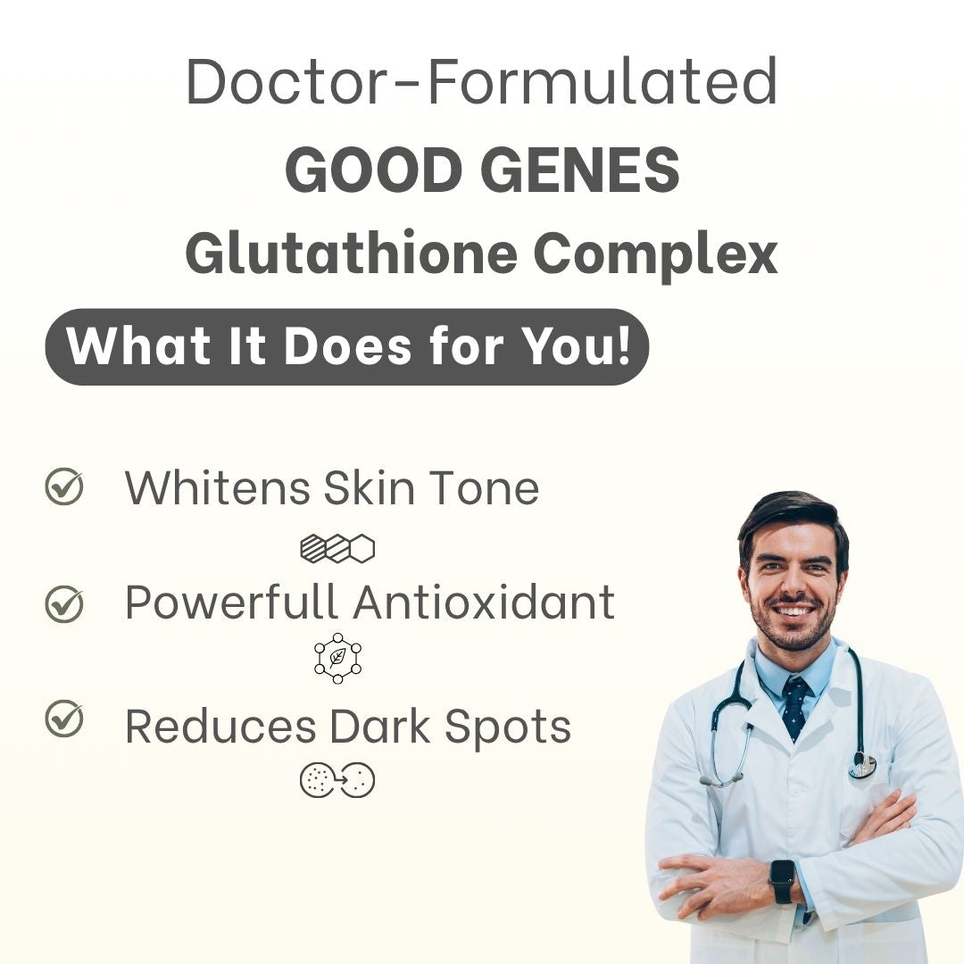 Zoomer Health Glutathione 500mg | Skin Brightening & Detox Support