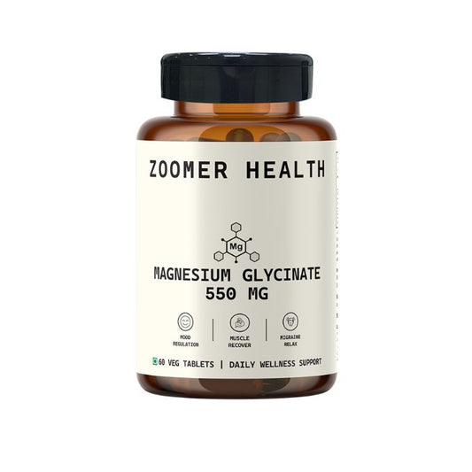 Zoomer Health Magnesium Glycinate 500 MG